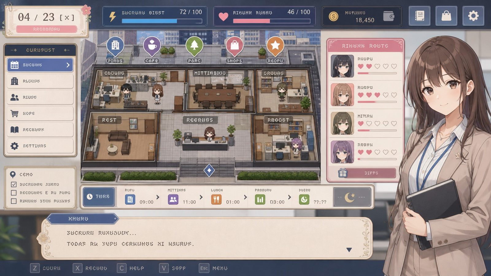 职场女友带回家v1 角色养成 页面配图 4